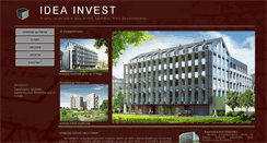 Desktop Screenshot of ideainvest.pl